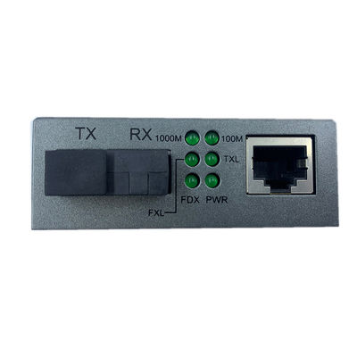 Cabo de fibra ótica simples Rj45 ao conversor 1310nm TX 1550nm RX