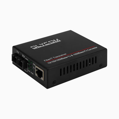 cabo opcional 5Km Max On MMF do conversor de 2A Mini Fiber Optic Ethernet Media