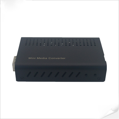 O mini entalhe do conversor SFP+ dos meios da fibra ótica de 10G SFP+ a 10G baseou-T a cremalheira montável
