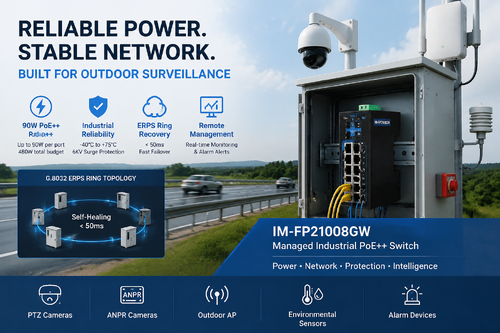 mais recente caso da empresa sobre Using IM-FP21008GW to Deploy an Unmanned Highway Surveillance Node