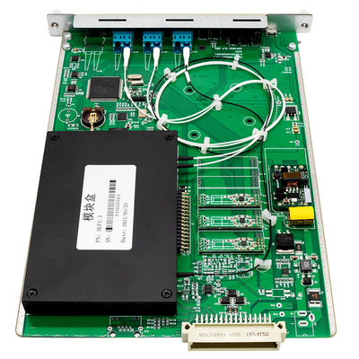 Qualidade  Optical Line Protection OLP Card Board 1+1 Switching 0.5U Size Hot Swappable CE fábrica