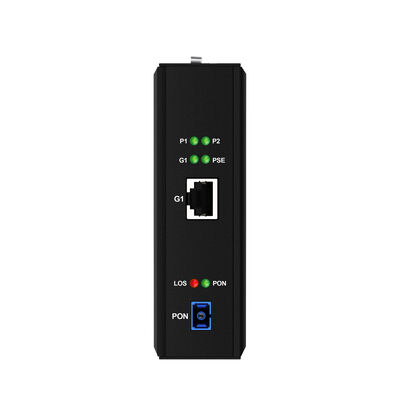Qualidade  Industrial Gigabit xPON PoE ONU | EPON/GPON Fiber Access Device with DIN Rail Mounting fábrica