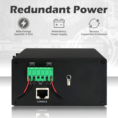 Switch PoE Industrial Olycom Gerenciado 2.5G Fibra Orçamento 240W SNMP CLI Gerenciável
