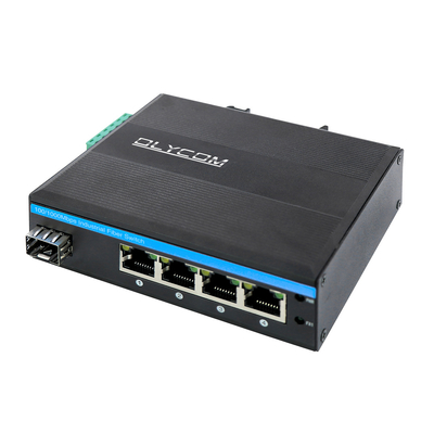 Interruptor industrial portuário da categoria de Gigabit Ethernet 5 com porto da fibra de SFP