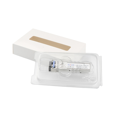 1.25G SFP Transceiver 20KM Single-mode 1000Base-LX 1310nm Dual LC Connector com DDM