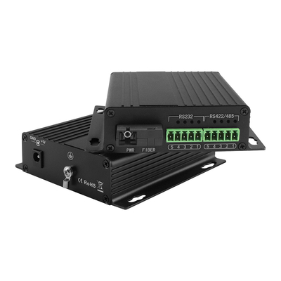 Conversor de Fibra de Mídia Serial RS485 RS422 RS232 SC 20 km Para RTU HOST SCADA