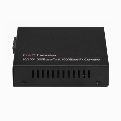Conversor Ethernet de Fibra Óptica SFP 1G Não Gerenciado Mini Tamanho Preto DC5V
