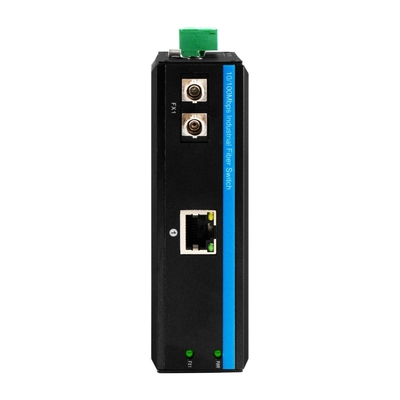 30W Industrial PoE Media Converter 100M/1000M SFP Slot Gigabit Ethernet não gerenciado