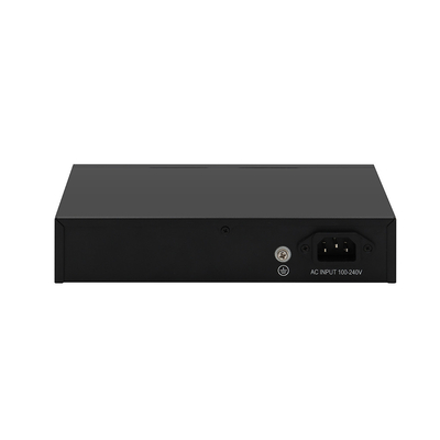 8 portas POE Gigabit Fiber Switch POE Watchdog com 4 portas SFP/RJ45 Uplink 120W