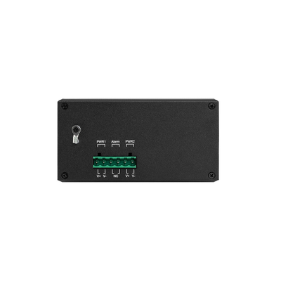 8 Portes gerenciados DC48v Industrial Ethernet Switch Din Rail Gigabit Network Switch