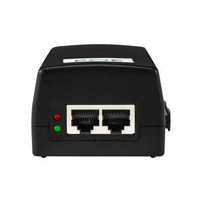 60W Gigabit PoE Injector 48V Output Mid-Span Escritório comercial 15.4W/30W Compatível
