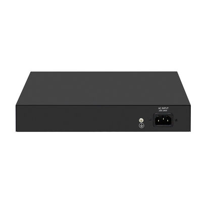 8 portas PoE VLAN gerenciaram entrada CA do orçamento da microplaqueta 120W dos ethernet Realtek da fibra do gigabit do interruptor
