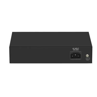 8 portas CCTV POE Switch Ethernet rápido com 2 Gigabit Copper Uplink PoE Af/At 120W Budget