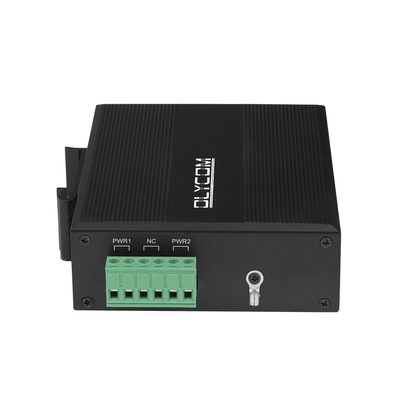 Gigabit Industrial 5 Port Network Switch E-Mark Certificado 4 Port PoE Não gerenciado