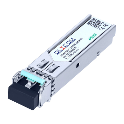 1.25G Transceptor Óptico LC modo único 40km CWDM 1270nm SFP Modulo