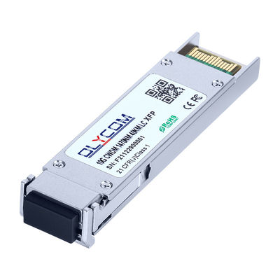 10G XFP CWDM Fibra Óptica Transceptor 40KM 1450~1610nm Duplex LC Port 3.3V