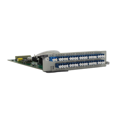 1U rack 100 GHz AWG 40 Longitudes de onda Multiplexing/Demultiplexing Card para sistemas DWDM de alta capacidade
