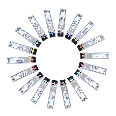 Cisco Compatível 1.25G 80KM SFP Transceiver SM 1550nm Duplex Gigabit Optical SFP Module
