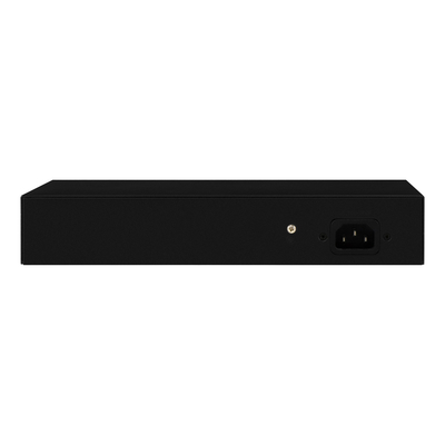 8 portas Gigabit gerenciado PoE Switch SFP Fibra Ótica 120W Budget AC Input Chip Realtek