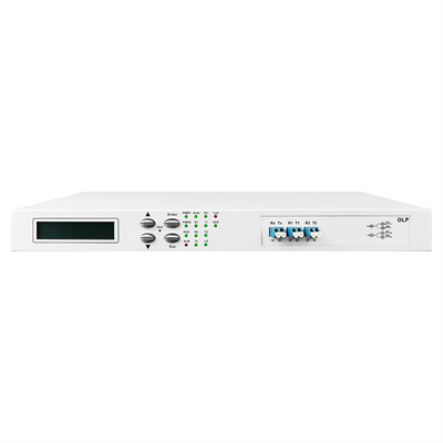 Unidade OLP de proteção de linha de fibra óptica Tipo autônomo com interface LED
