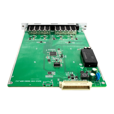 Transmissão DWDM/CWDM 8*Sfp+ 10G OTU Transponder Card banda C 50GHz 96 ondas