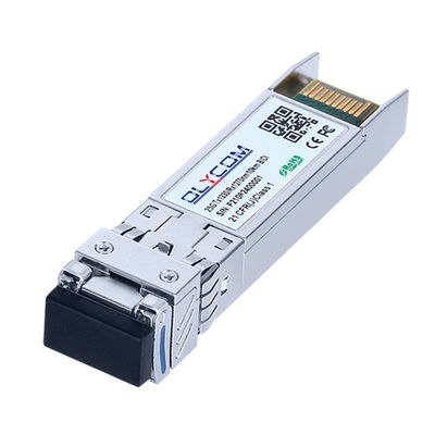 Módulo Transceptor SFP28 CWDM 25G 10Km Módulo Único Extensão DDM Grau Comercial CE