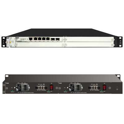 DWDM 1U Chassis System For 4 Pieces Service Cards NMS AWG OLP EDFA Hot-Swappable (Sistema de chassi DWDM 1U para cartões de serviço de 4 peças)