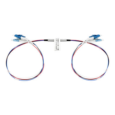 D2×2B Desvio mecânico Comutador óptico LC Conector de modo único Conexão cruzada