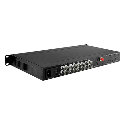 Conversor óptico de vídeo analógico de modo único Multimodo FC ST SC Port 1U Rack