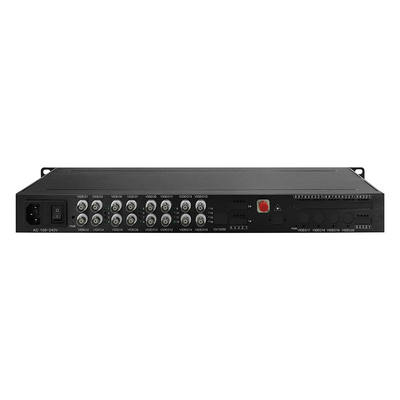 Conversor óptico de vídeo analógico de modo único Multimodo FC ST SC Port 1U Rack
