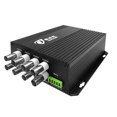 Conversor óptico digital de dados e vídeo RS422 para câmera PTZ AHD/HD Video DC12V