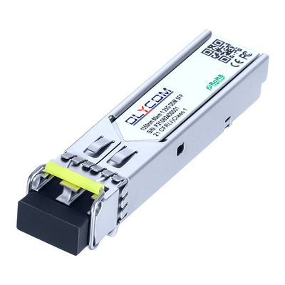 1.25G 80Km 1550nm SM Duplex LC Fiber Optical Transceiver para rede FTTH FTTB FTTX