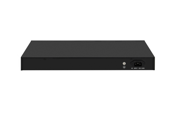 24 Port Network Switch 100M/1G/2.5G Ethernet 1G/2.5G/10G Fibra não gerenciada com FAN