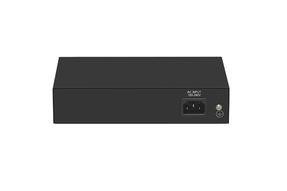 6 portas rede POE Switch 48V com 100Mbps Portos IEEE 802.3 af/at switch de rede