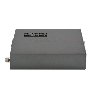 Conversor de mídia PoE com entrada LFPT Fast Ethernet Fibra de modo único 30W Budget DC48V
