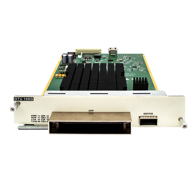 Cartão OTU 100G coerente 1*QSFP28 a 1*DWDM 100G CFP DCO OEO Board C Band 50GHz