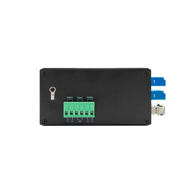 Industrial Gigabit 12 Port Din Rial Switch Gestão de Bypass Óptico Ethernet POE Switch