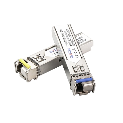Cisco Compatible SFP Transceiver 1310nm/1550nm SM Fibra única 20km 1.25G Fibra Modulo SFP Modulo