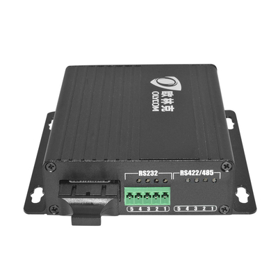 Industrial DIN-Rail RS485 RS422 RS485 Serial Data to Fiber Converter Modem de fibra óptica