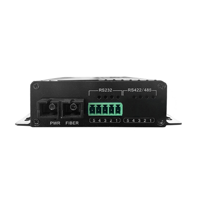 Industrial DIN-Rail RS485 RS422 RS485 Serial Data to Fiber Converter Modem de fibra óptica