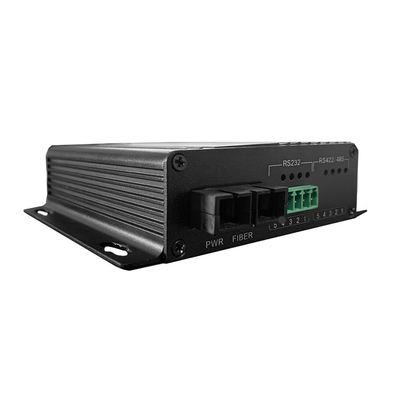 Industrial DIN-Rail RS485 RS422 RS485 Serial Data to Fiber Converter Modem de fibra óptica