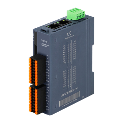 EtherCAT bus PLC IO Module Remote EtherCAT acoplador extensível 16DI+16DO Din-rail I/O Module