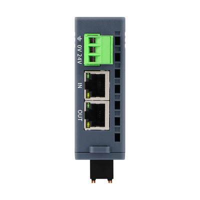 Módulo de E/S EtherCAT 100Mbit/s 16DI 16DO Saída PNP Módulo de E/S PLC para Automação Industrial
