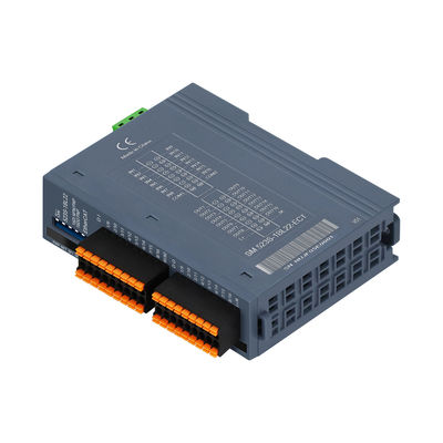 Módulo de E/S EtherCAT 100Mbit/s 16DI 16DO Saída PNP Módulo de E/S PLC para Automação Industrial