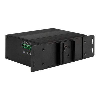 8 Portos E-Mark FE/GE Ethernet Switch não gerenciado para solução de rede de veículos 12V 24V