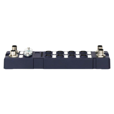 Robusto IP67 impermeável 8 portas Gigabit Industrial Ethernet Switch gerenciado M12 Railway Ethernet Switch