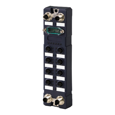 Robusto IP67 impermeável 8 portas Gigabit Industrial Ethernet Switch gerenciado M12 Railway Ethernet Switch