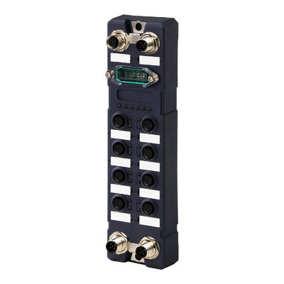 Robusto IP67 impermeável 8 portas Gigabit Industrial Ethernet Switch gerenciado M12 Railway Ethernet Switch