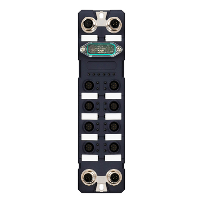 Robusto IP67 impermeável 8 portas Gigabit Industrial Ethernet Switch gerenciado M12 Railway Ethernet Switch