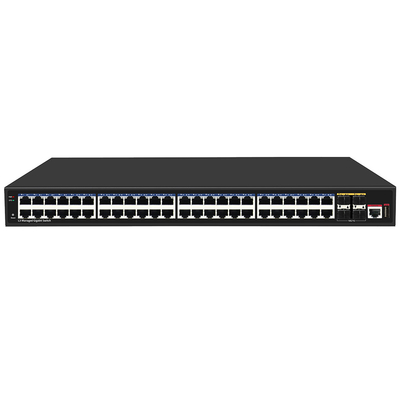 48 portas Gigabit L3 gerenciado Switch de rede com 10G Fiber Uplinks Baseado em Realtek